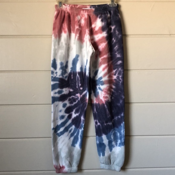 Tie Dye Mazzy Sweatshirt Size Small – Vintage Crop, Raw Edge, - Picture 12 of 12